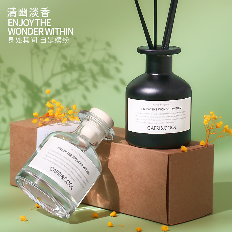 栀子花香薰家用室内香氛持久客厅办公室酒店房间无火熏香精油摆件