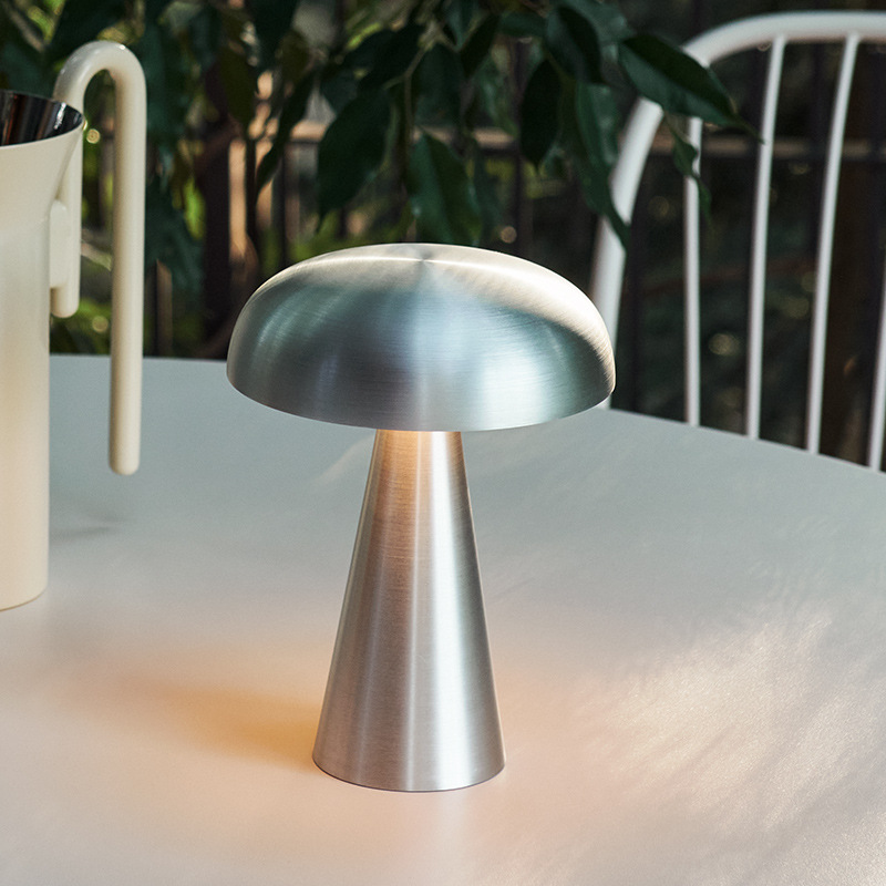 Danish Designer Como Sc53 Bar Mushroom Usb Charging Wireless Atmosphere Nightlight Bedroom Bed Lamp details Picture