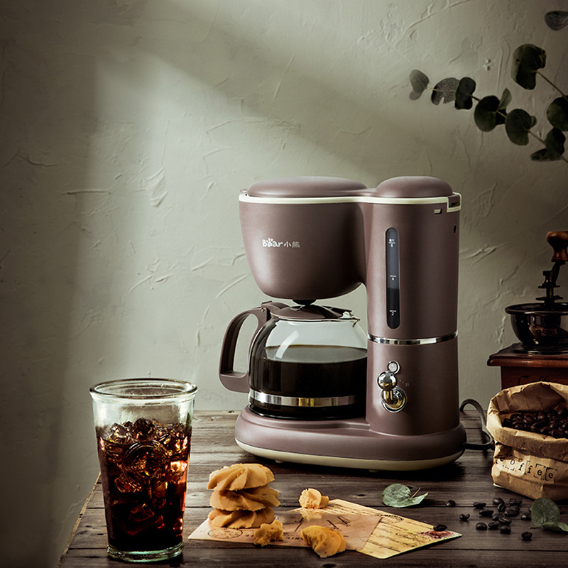 Bear/ BEAR KFJ-A06Q1 Coffee machine drip filter type household small multi-functional mini glass teapot Application Scenario