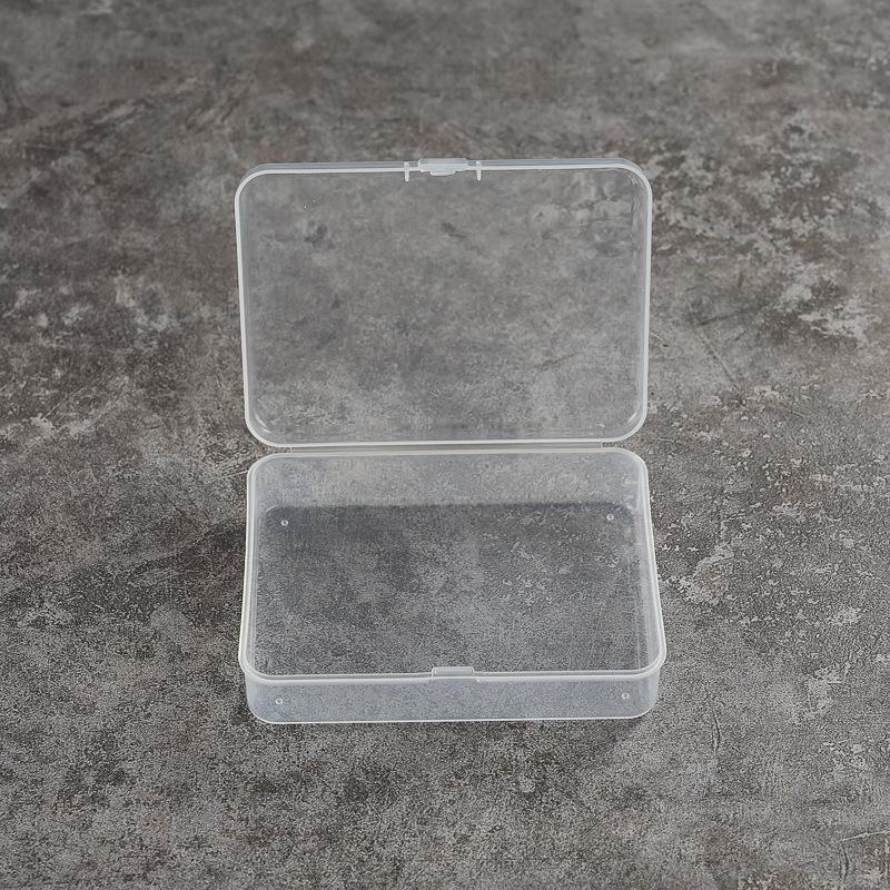 Long Square Box 11.5Pp Clamshell Transparent Storage Box Lipstick Nail Hair Accessories Postcard Plastic Wholesale Card