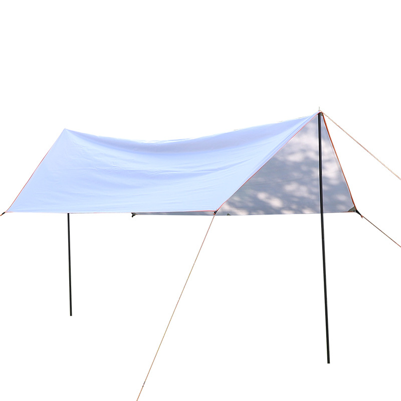 Portable canopy with thick black rubber, outdoor canopy, beach camping sunshade, outdoor camping sun protection, picnic, home use Item Picture