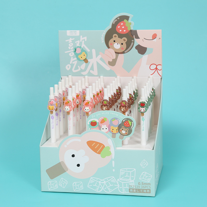 雪糕才是夏天代表 怎么能没有呢 ZF2539 棒冰雪糕 按动笔