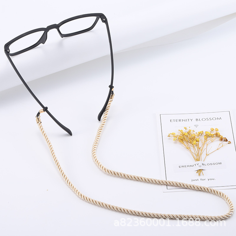 Glasses Chain Non-Slip Glasses Chain Neck Women's Mask Chain Lanyard Sunglasses Decorative Chain Does Not Fade details Picture