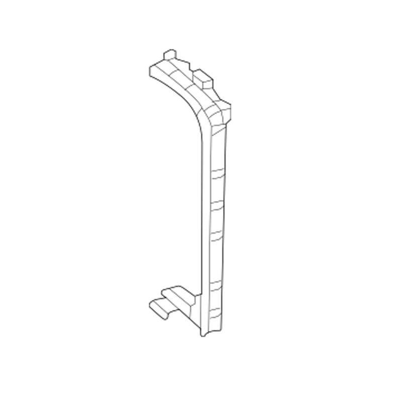 Applicable to the radiator fixing brackets of Mercedes-Benz GLE Class W167 A1675041300 A1675041400 Specification image