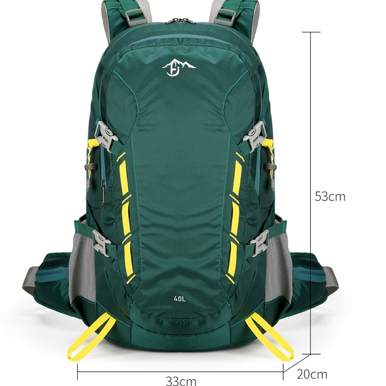 Wholesale of new cross-border outdoor backpacks, men's and women's multi-functional sports backpacks, large-capacity hiking and long-distance climbing backpacks Specification image