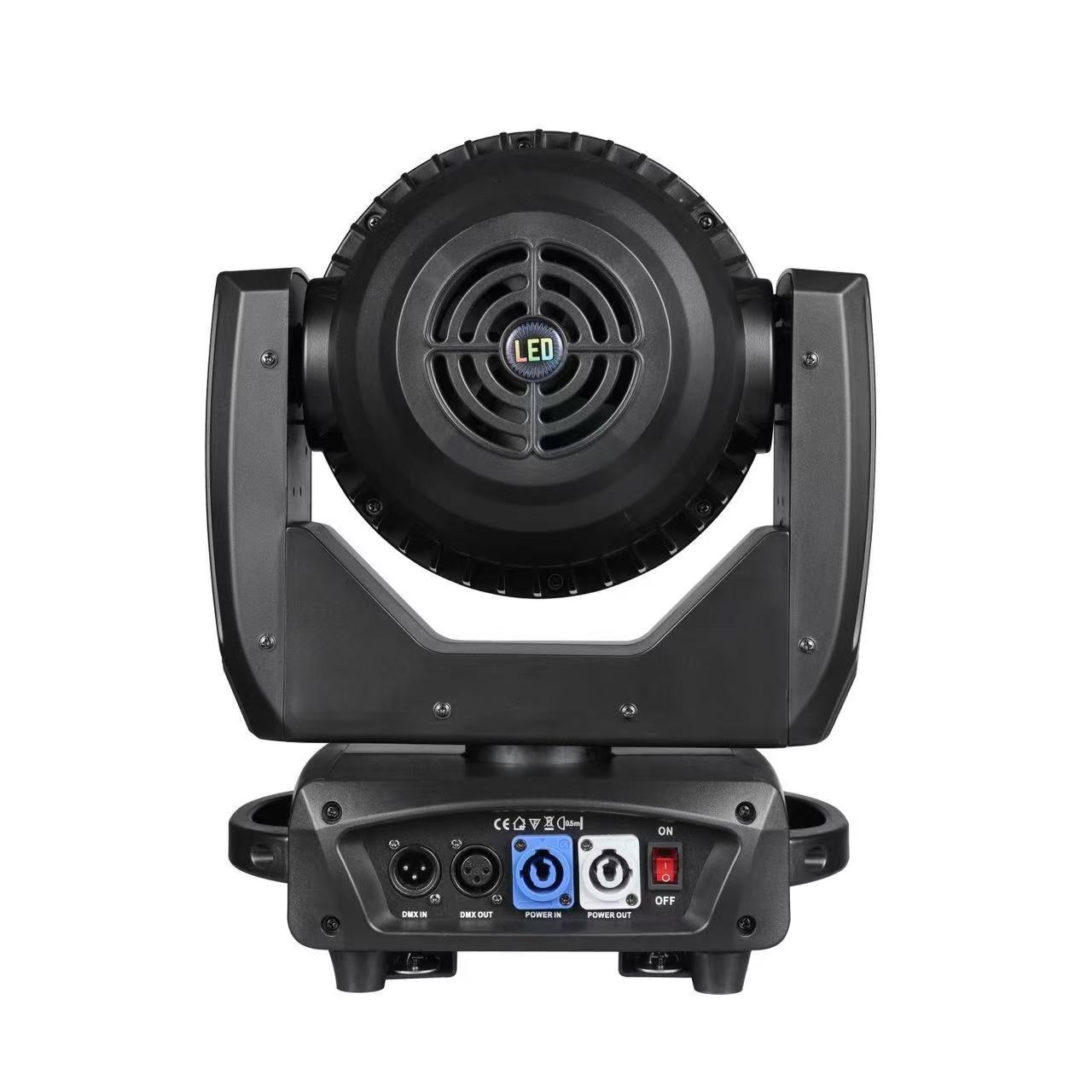 19 LED moving head color lights, moving head color lights for bar projects, wedding theater projects Application Scenario