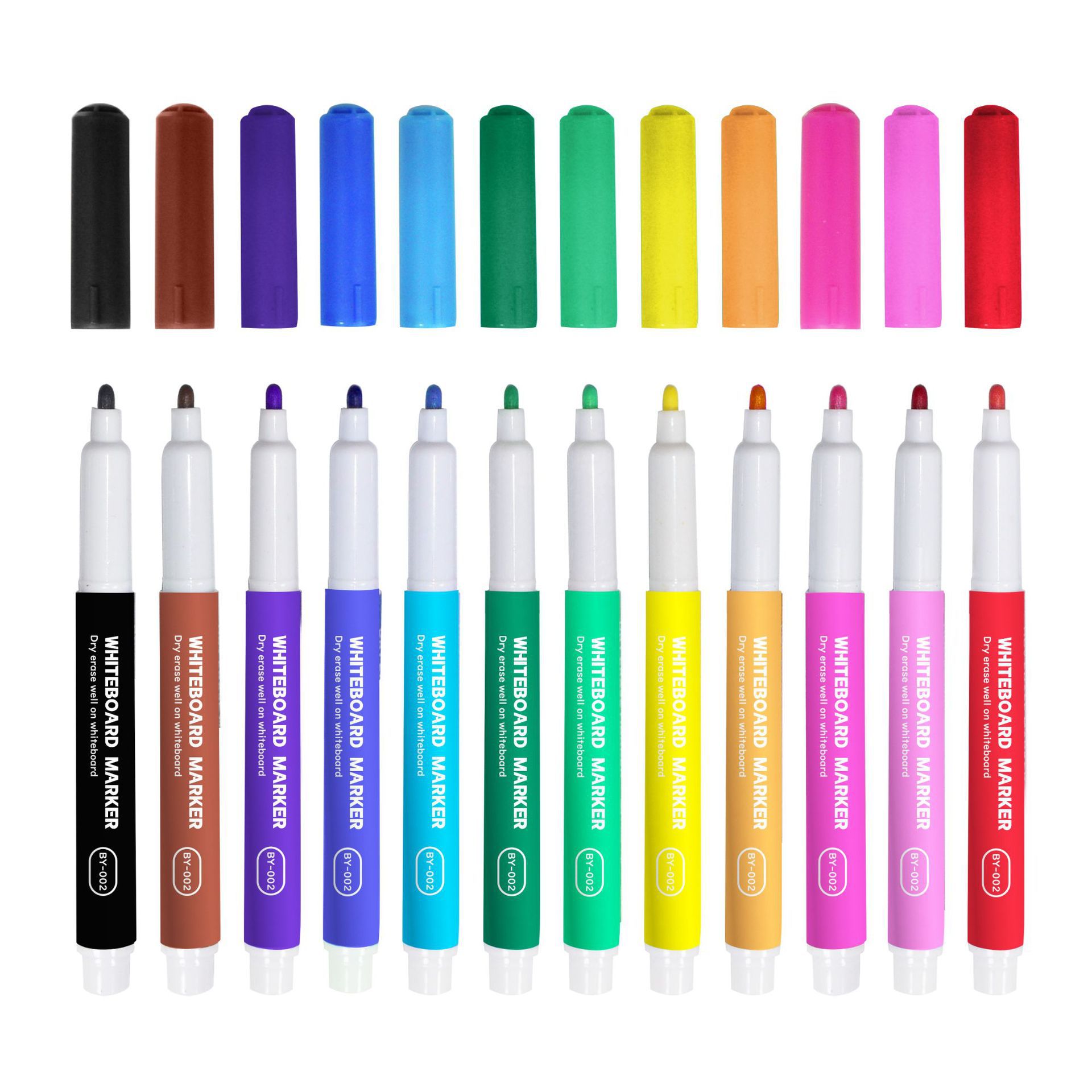 002 12-color best-selling whiteboard pen details Picture