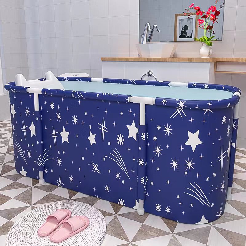【 Factory Direct Supply 】 Thickened bath tub, adult full-body folding bath tub, household bath tub, bath tub wholesale Specification image