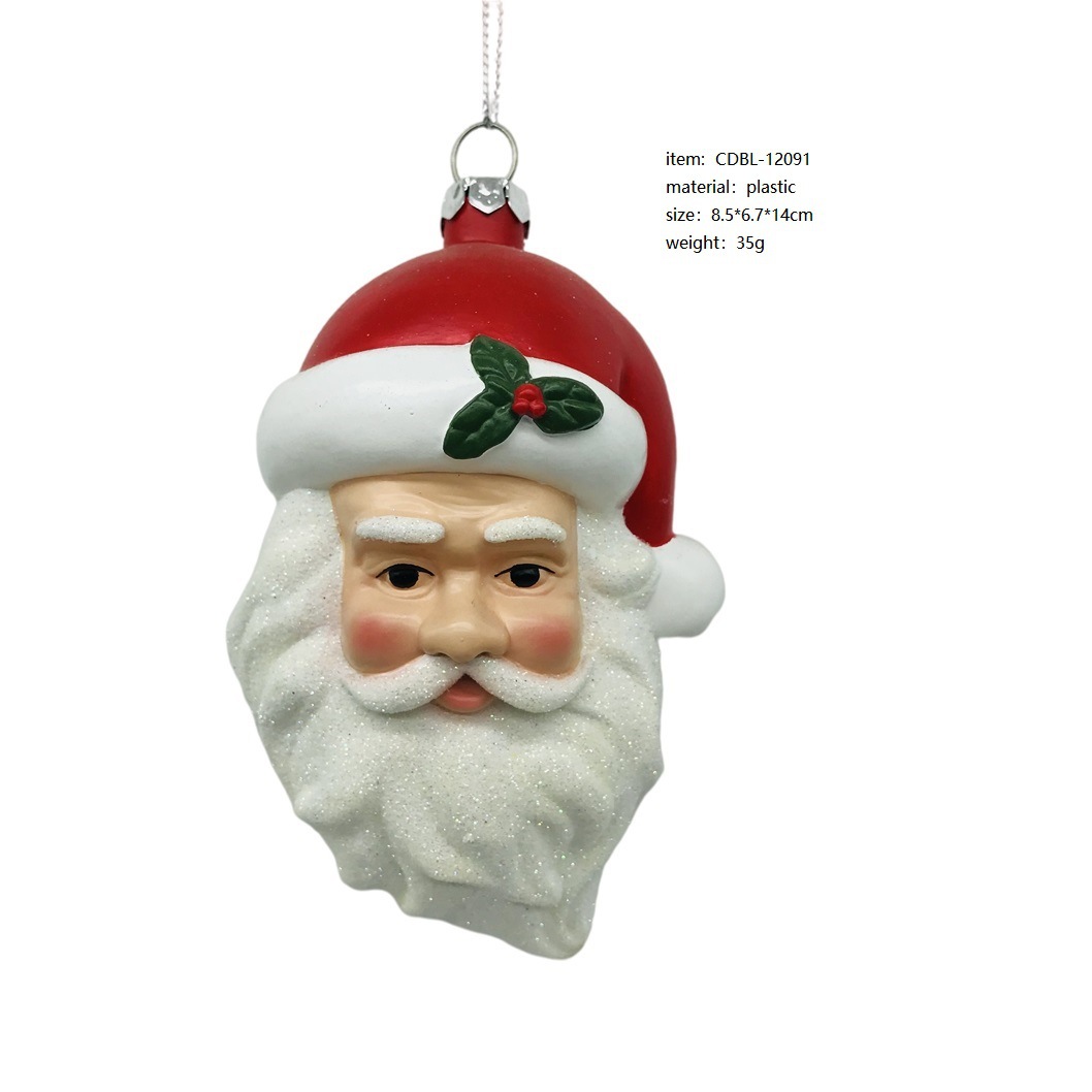 圣诞老人吊件装饰品批发圣诞树装饰挂件小配件christmas santa