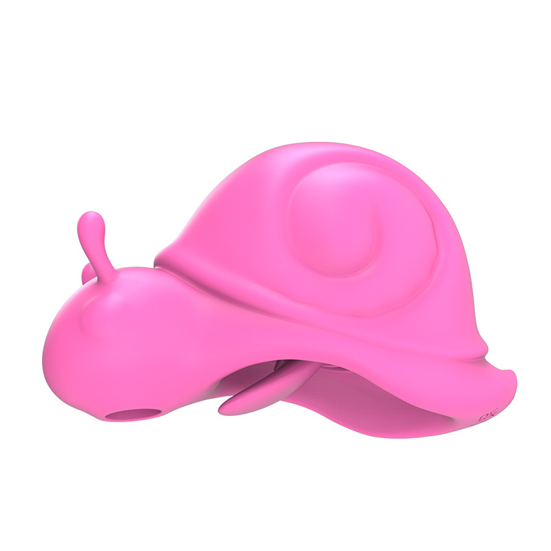 Cute travel snail adult products, interesting foreign trade sucking tongue licking massager full figure