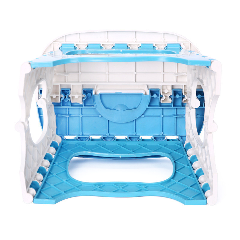 Portable Thickened Plastic Folding Stool Portable Small Stool Outdoor Home Mazar Stool For Adults And Children Folding Chair Specification drawing