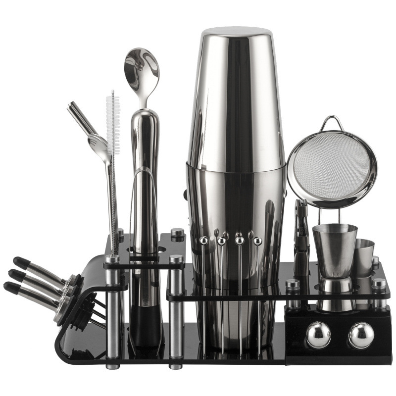 Cruiser Shaker 24-Piece Set Shaker Shaker Cocktail Bar Tool Set Bartender Set