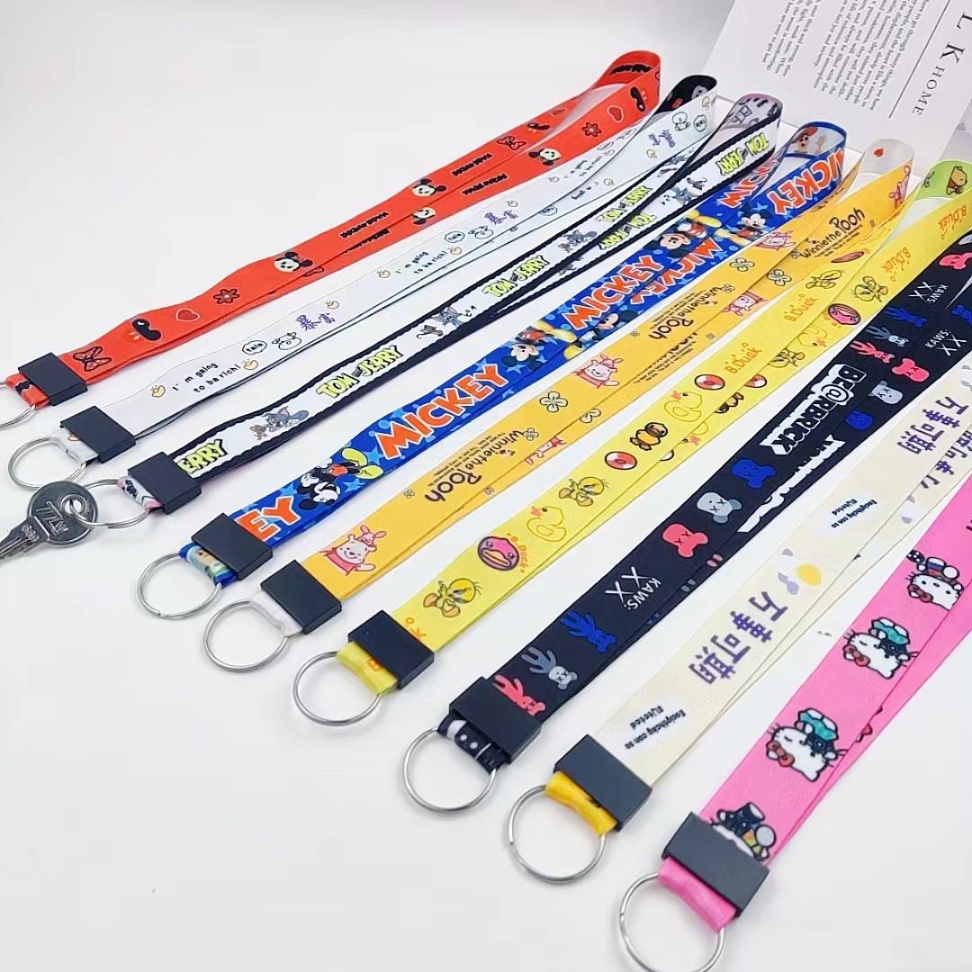 Source 2.0Mm Wide Version Heat Transfer Ribbon Can Be Logo Cartoon Hanging Neck Long Rope Kettle Card Cartoon Use details Picture