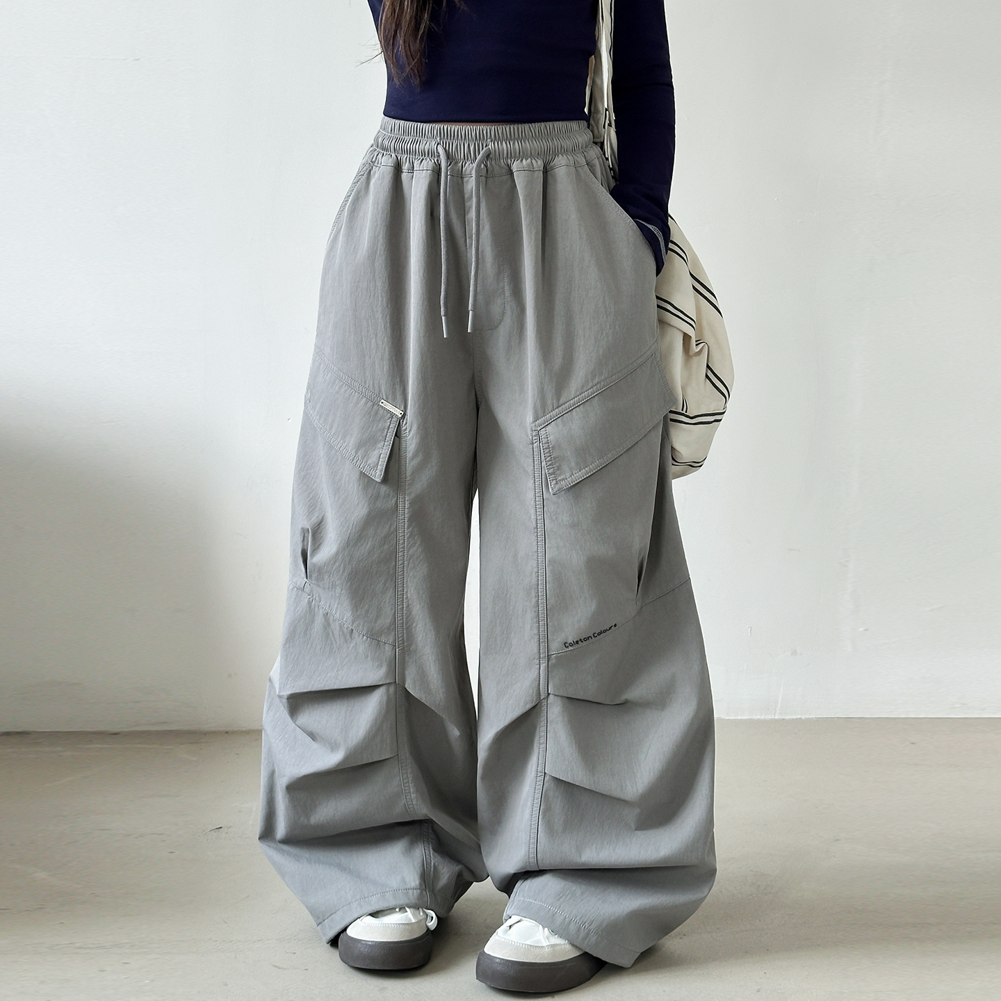 阿美咔叽工装潮酷穿搭大褂连体服工作服渔船作业工作服详情3