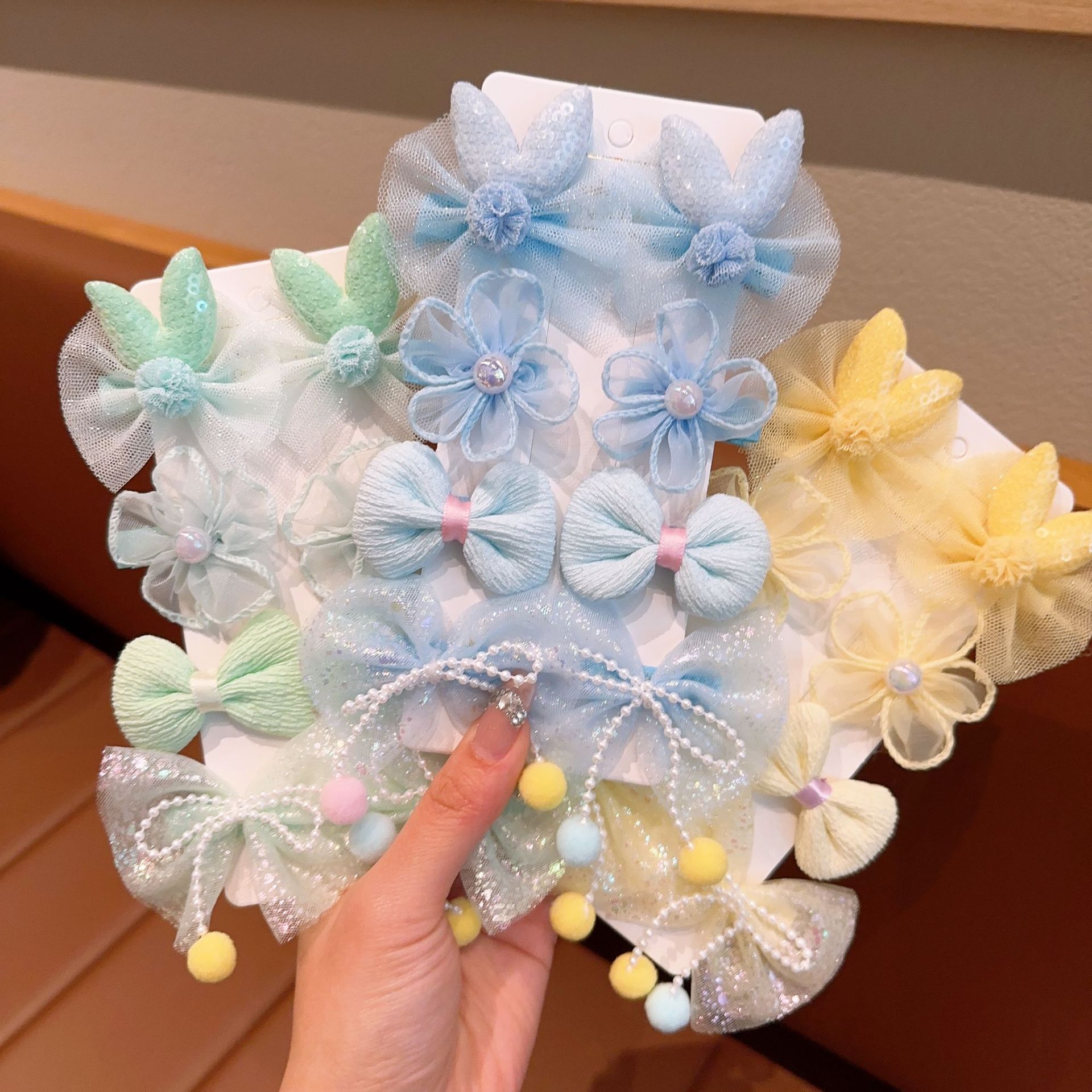 Carefully Selected Children's Baby Scrunchie Macron Girls' Hairpin Chitter Braids Special Small Hair Rope Headwear Hair Accessories For Girls Specification drawing