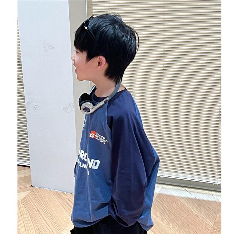 童装男童长袖t恤纯棉儿童秋装打底衫春秋2025新款内搭上衣潮