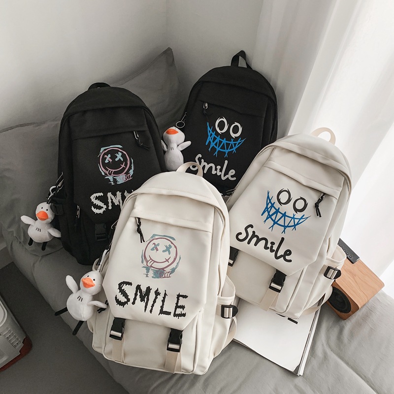 Mochilas para estudiantes universitarios de gran capacidad para estudiantes de secundaria para estudiantes de secundaria para jóvenes marca harajuku moda cool mochila para hombres Application Scenario