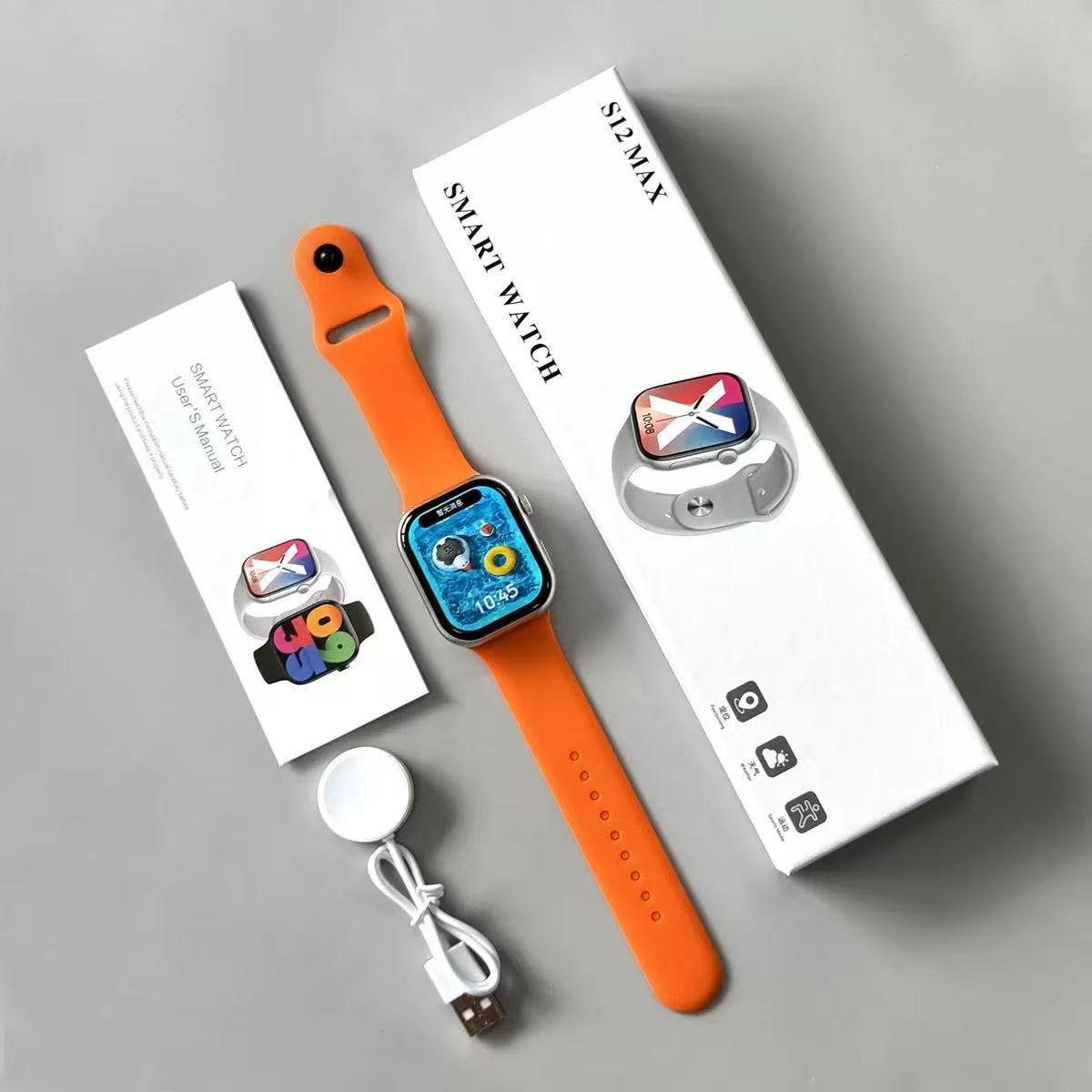 智能手表华强北Watch新品S10多功能心率检测蓝牙通话运动计步防水详情6