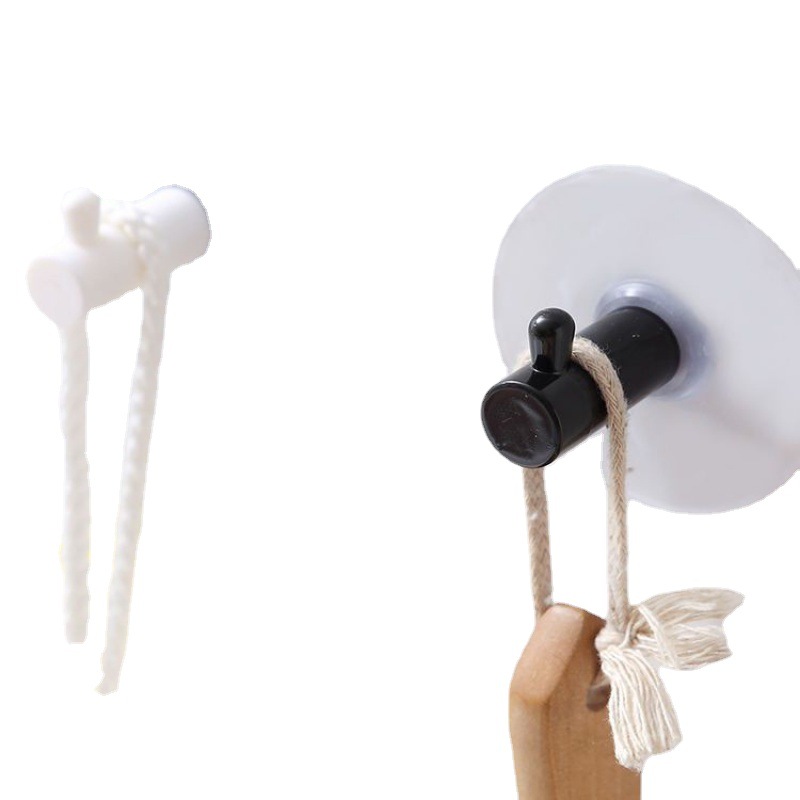 Wholesale of Nordic seamless hooks, creative nail-free door towels, kitchen and bathroom clothes, plastic and cute Amazon Item Picture