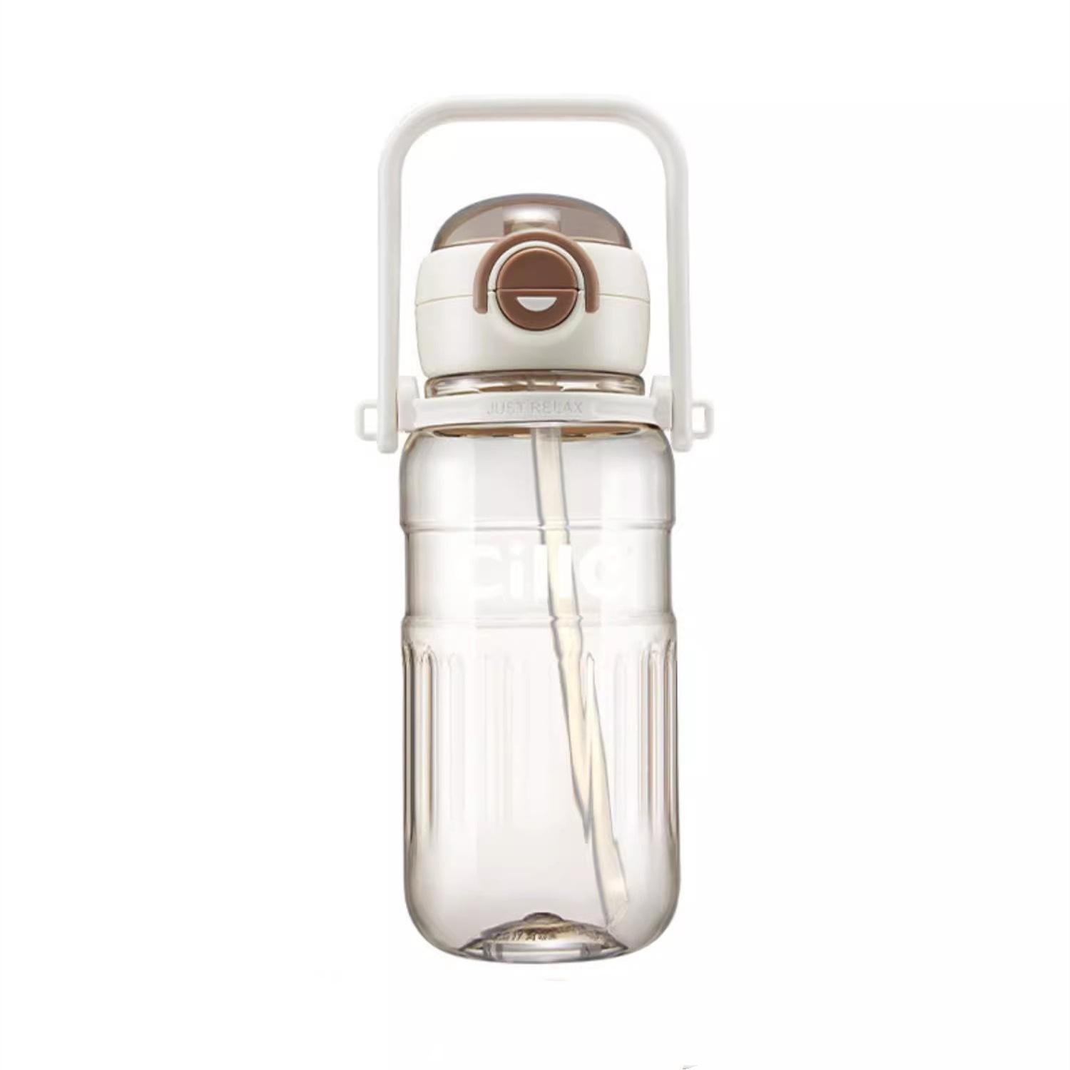 Hilo Water Cup Large Capacity High Appearance Level Male And Female Students Outdoor Sports Portable Backpack Cup With Straw Cup Big Belly Cup New Product Item Picture