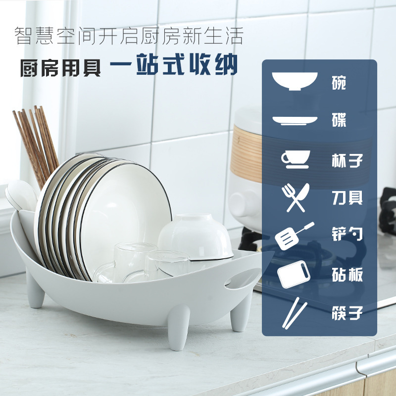New household draining bowl rack Item Picture