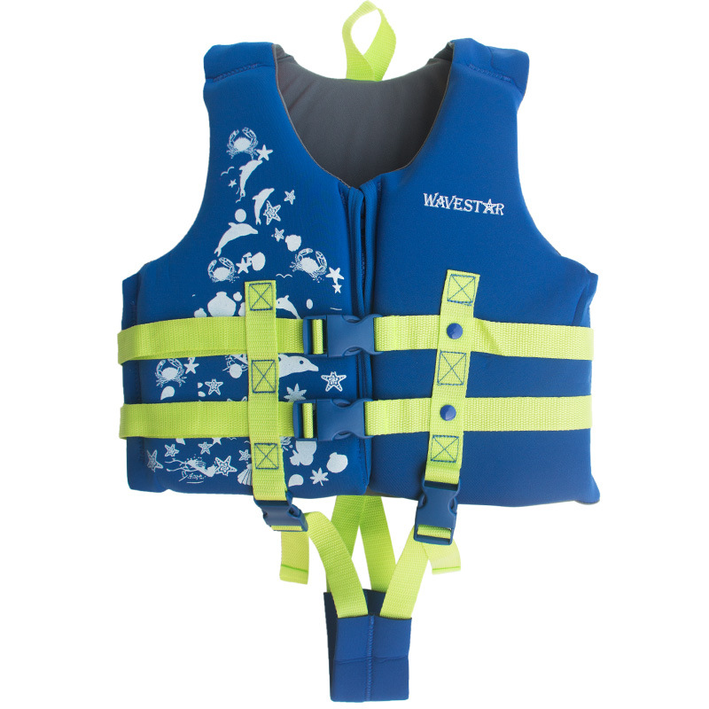 Speedwave children's life jackets, buoyancy suits, men's and women's buoyancy back-heart snorkeling warm rafting suits, sea fishing vests details Picture