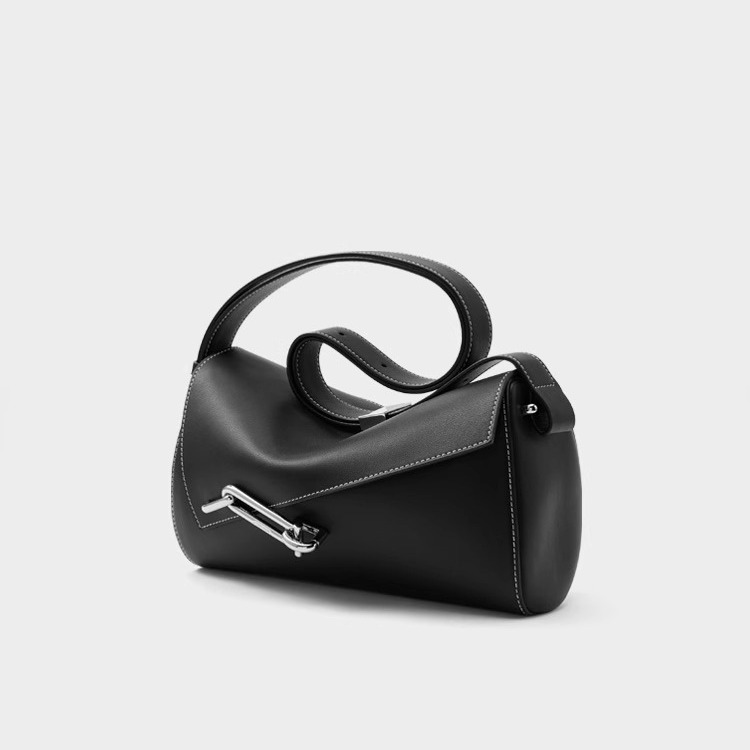 TADFAB Lock box Bag, Interlock colorful small square bag, niche fashion, versatile men's and women's bag, crossbody armpit bag details Picture