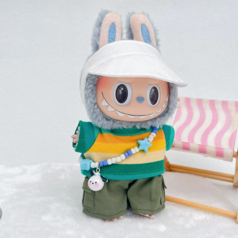 娃衣/棉花娃娃衣/娃娃眼镜/儿童玩具/17cm娃衣细节图