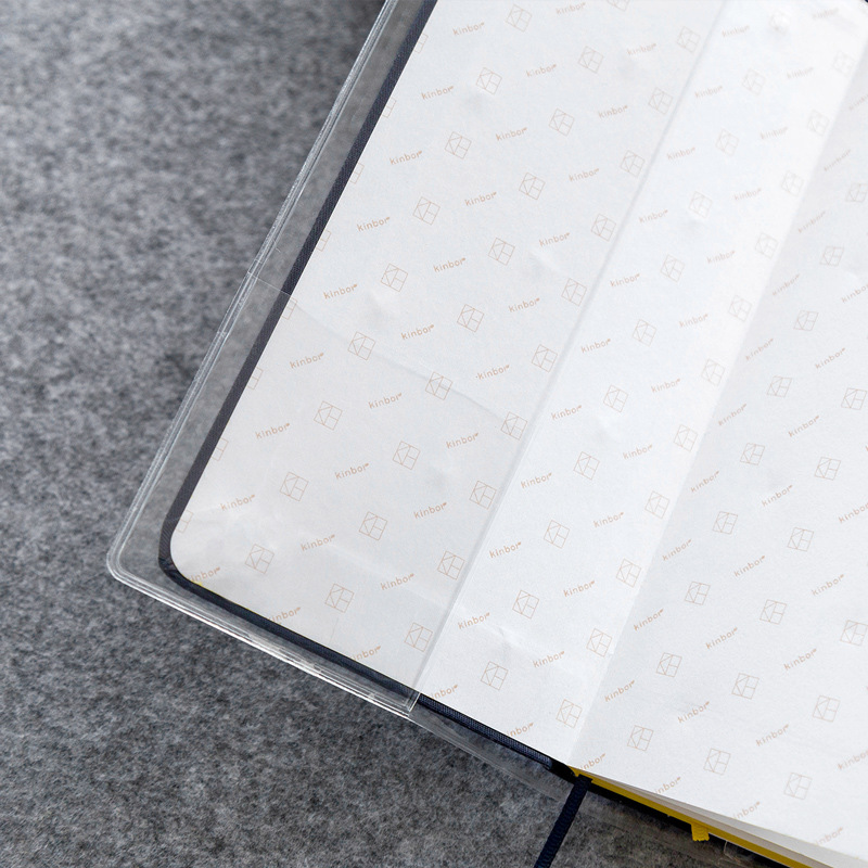 kinbor手帐适用pvc封套A5透明保护套week周计划书衣防尘