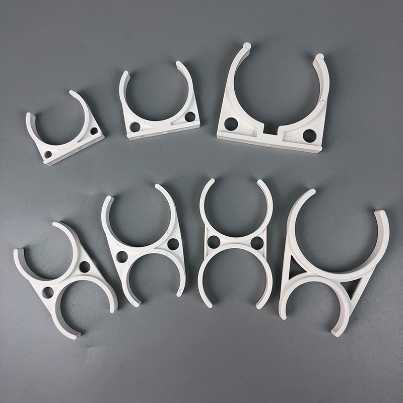 Plastic accessories for Water purifier, RO pure water machine, large double-clip Korean filter core, RO membrane shell clip, 55mm fixed double-clip Water purifier accessories Specification image