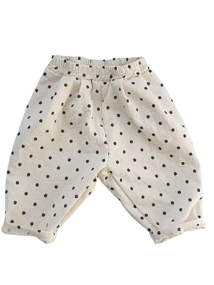 Children's autumn Korean-style casual pants, Korean-style children's clothing, baby autumn denim long pants, boys' clothes, girls' baby pants Item Picture