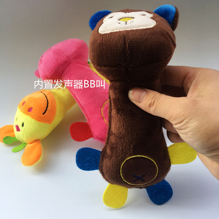 Factory direct supply of pet plush vocal toys wholesale, dog toys, durable teething and training dog supplies available for cross-border Item Picture