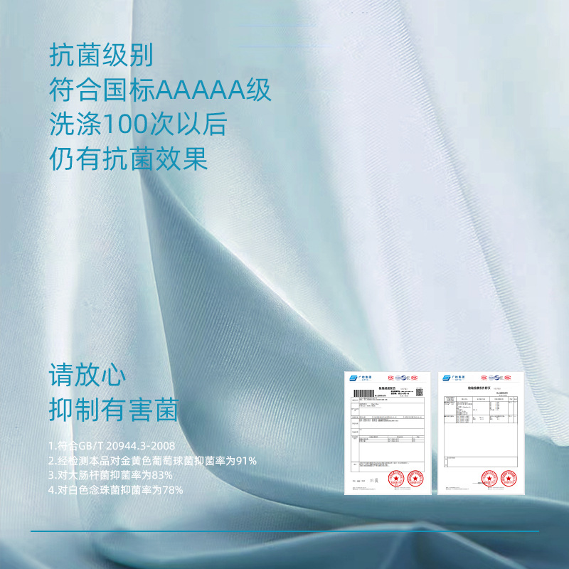 【 Antibacterial Cotton 】 Spring and summer stretched-frame cotton nightwear for women, mid-length skirts, short sleeves, thin pure cotton women's home wear Specification image