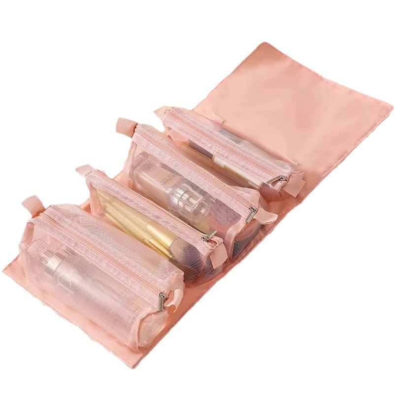 Cosmetics storage bag Premium sense at any time to carry skin care storage bag can be split 4-in-1 folding storage bag Item Picture