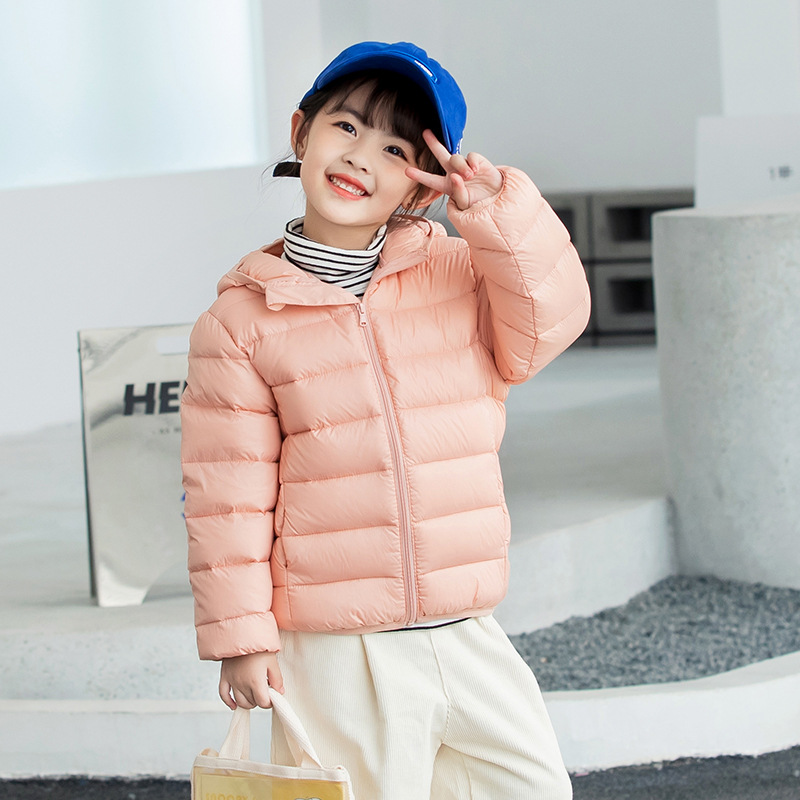 2022 Winter children's down jackets, new lightweight down jackets for boys, girls and babies, live-streaming supply of children's coats details Picture