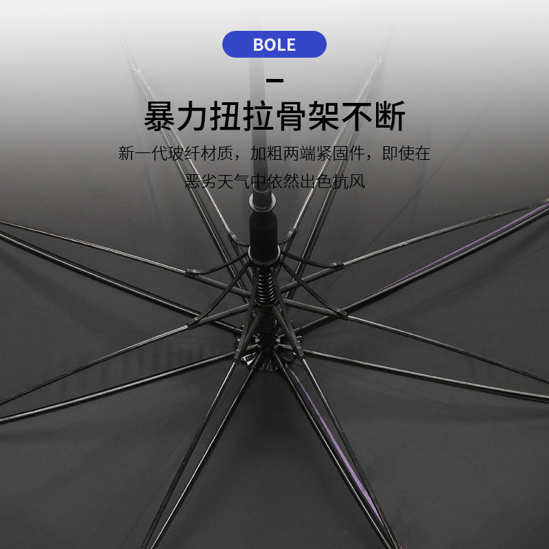Straight Handle Umbrella Custom Printing Logo Long Pole Golf Advertising Umbrella To Order Wholesale Large Business Gift Umbrella details Picture
