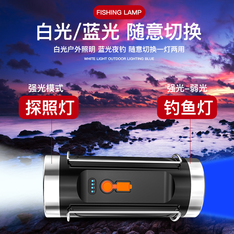 钓鱼灯、落地式电筒实物图