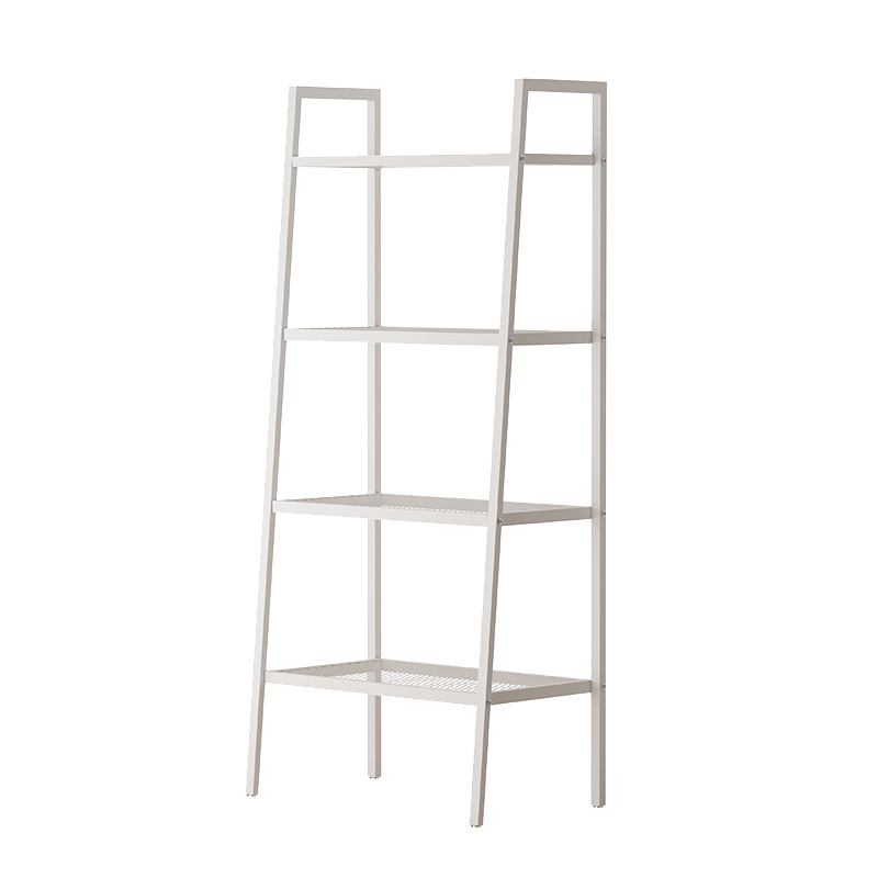 Shelf Shelves Floor-To-Ceiling Bedroom Iron Storage Rack Kitchen Storage Rack Balcony Multi-Storey Living Room Trapezoidal Rack Item Picture