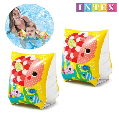 INTEX 58652 Arm Ring Children swimming Arm Ring Water Sleeve Swimming Equipment Floating sleeve Sleeve drift for ages 3-6 thumbnail