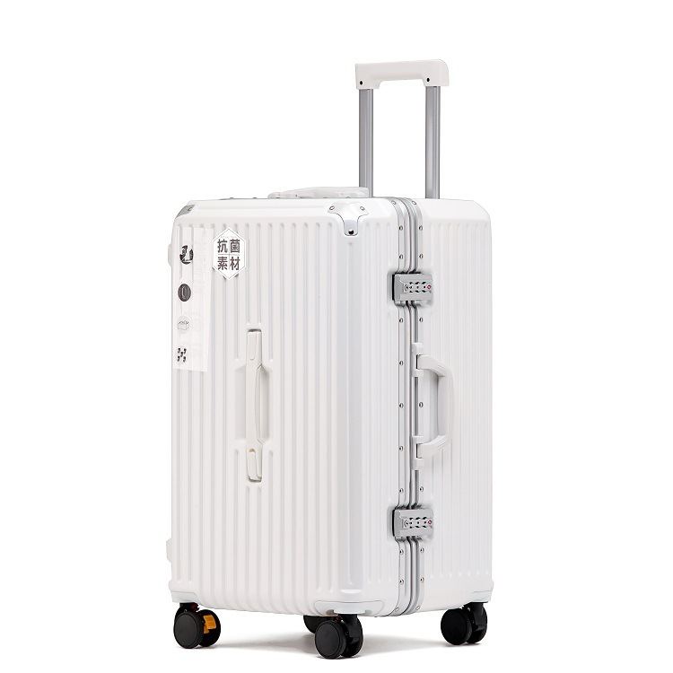 Cup Holder Thickened Aluminum Frame Box Customs Lock Luggage Check Box Spring Damping Brake Universal Wheel Pull Rod Box A Piece Specification drawing