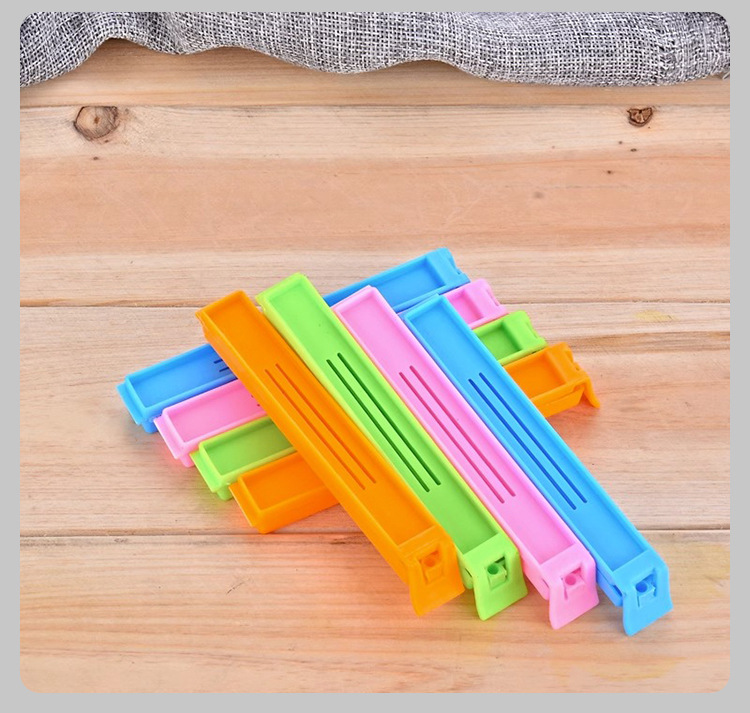 塑料卡通封口夹子食品袋防潮密封夹大小号尺寸可选印LOGO收纳详情5