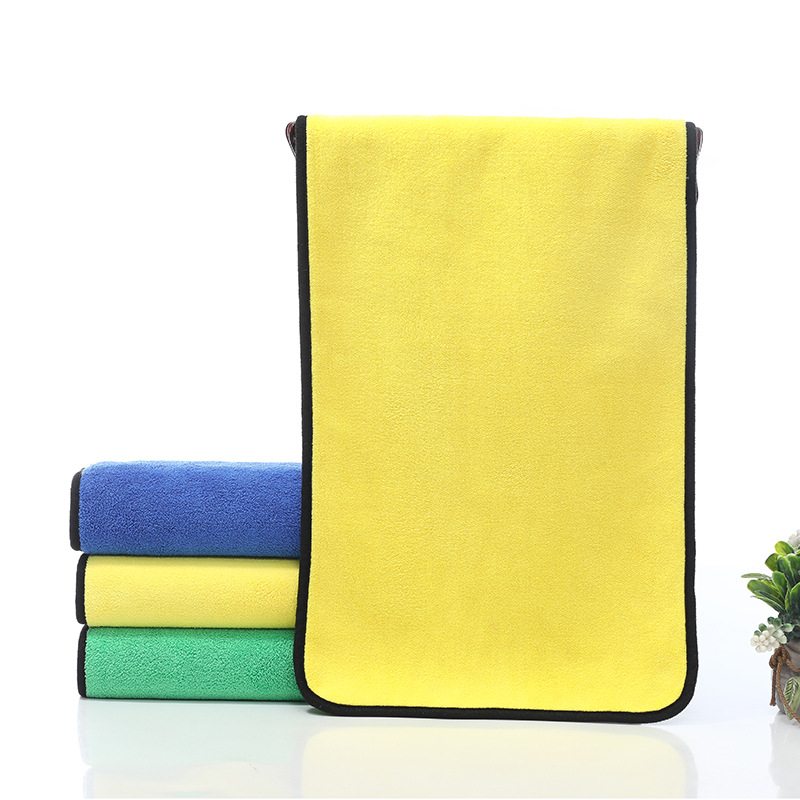Car Wash Towel Wholesale Car Wash Towel Absorbent Coral Velvet Cleaning Cloth Thickened Car Wash Towel Item Picture