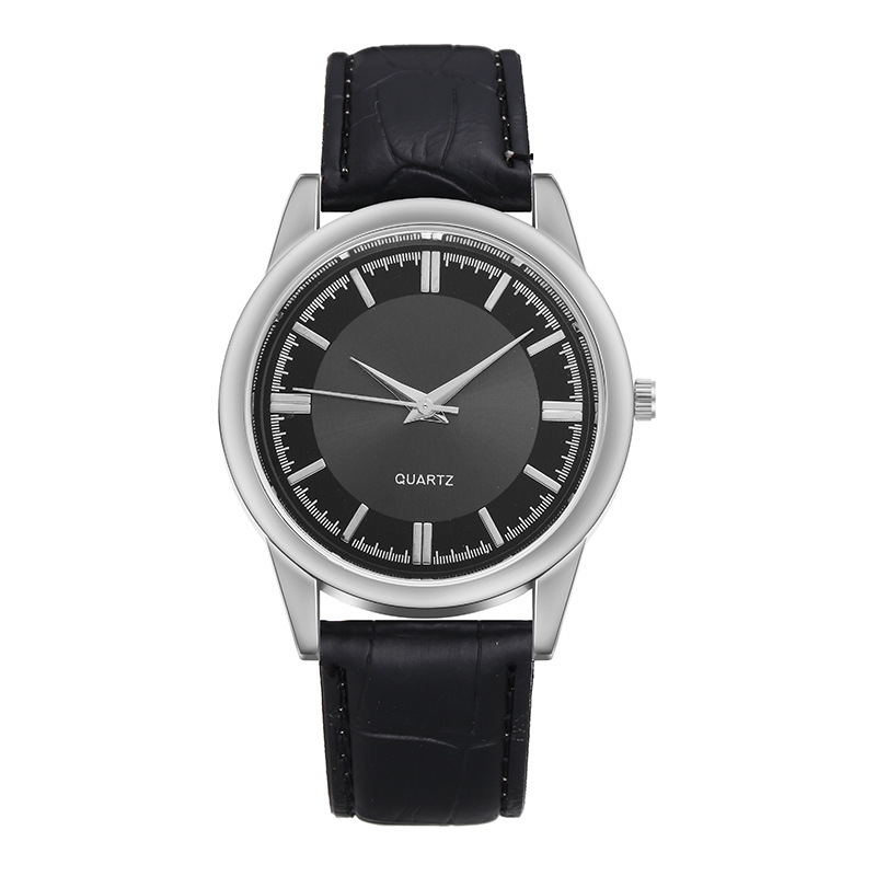 Factory direct sales and wholesale of men's watches with leather straps, quartz watches, men's watches, casual business men's watches Item Picture