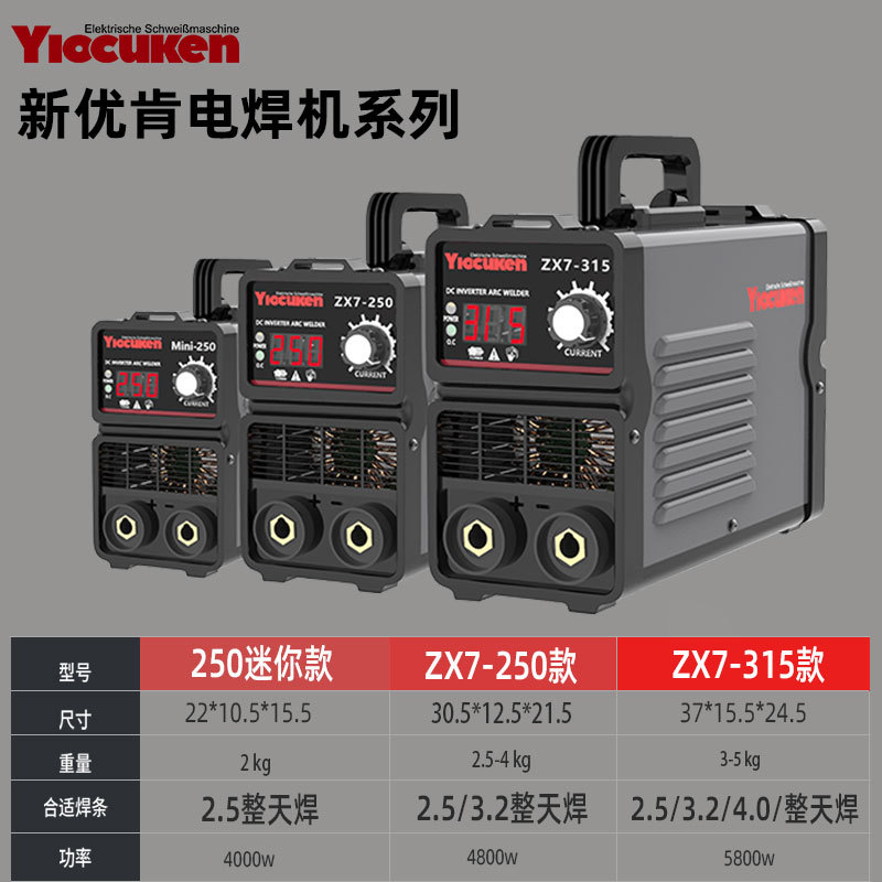 Factory Direct Sales New Small Welding Machine Household 220V Welding Equipment All Copper Inverter Welding Machine 250/315 Application Scenario