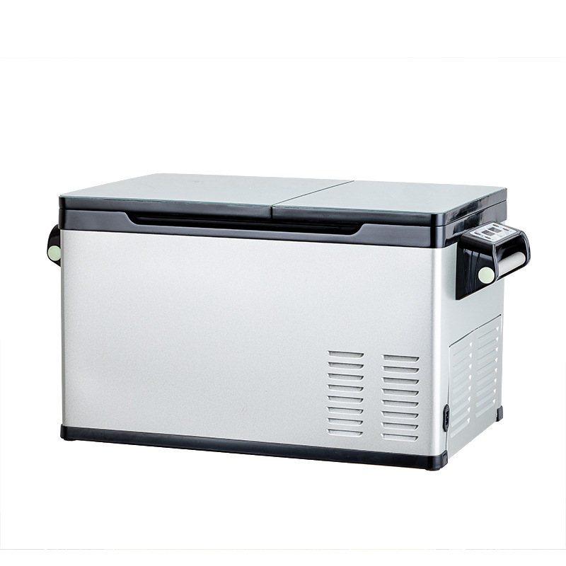 LP-40W ذكية ذاتية الحركة في الهواء الطلق، رحلات جوية محمولة، ثلاجة ذات بابين دافئتين ودافئتين لحفظ الطعام details Picture