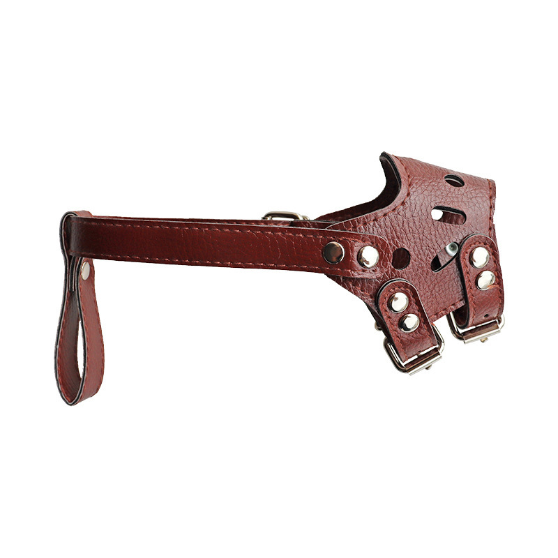 Pet muzzle Safe and bite proof dog muzzle High quality durable anti-barking and non-barking pet muzzle products full figure