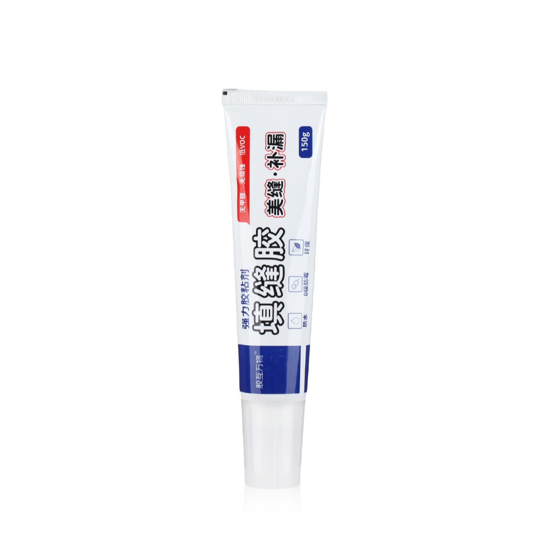 Customized wholesale of eco-friendly glass glue, household waterproof and anti-mold plastic steel mud, kitchen, bathroom and toilet base grouting glue Application Scenario