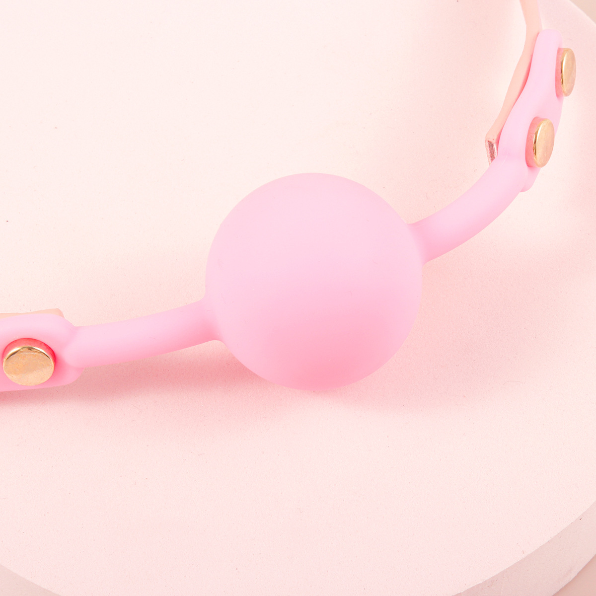 New rainbow color silicone mouth plug sex toys sex supplies sm tone teaching mouth ball adult products Specification drawing