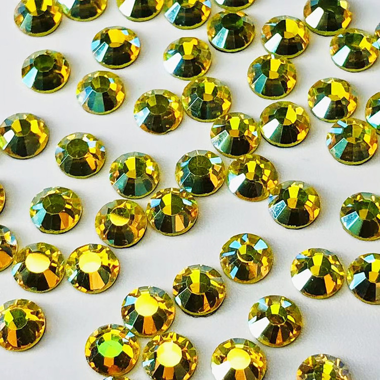 South Korea Imitation Diamond Color Magic Color Ab Imitation Diamond Latin Dance Clothing Boutique Hot Diamond Ss20ab Magic Color Imitation Diamond details Picture