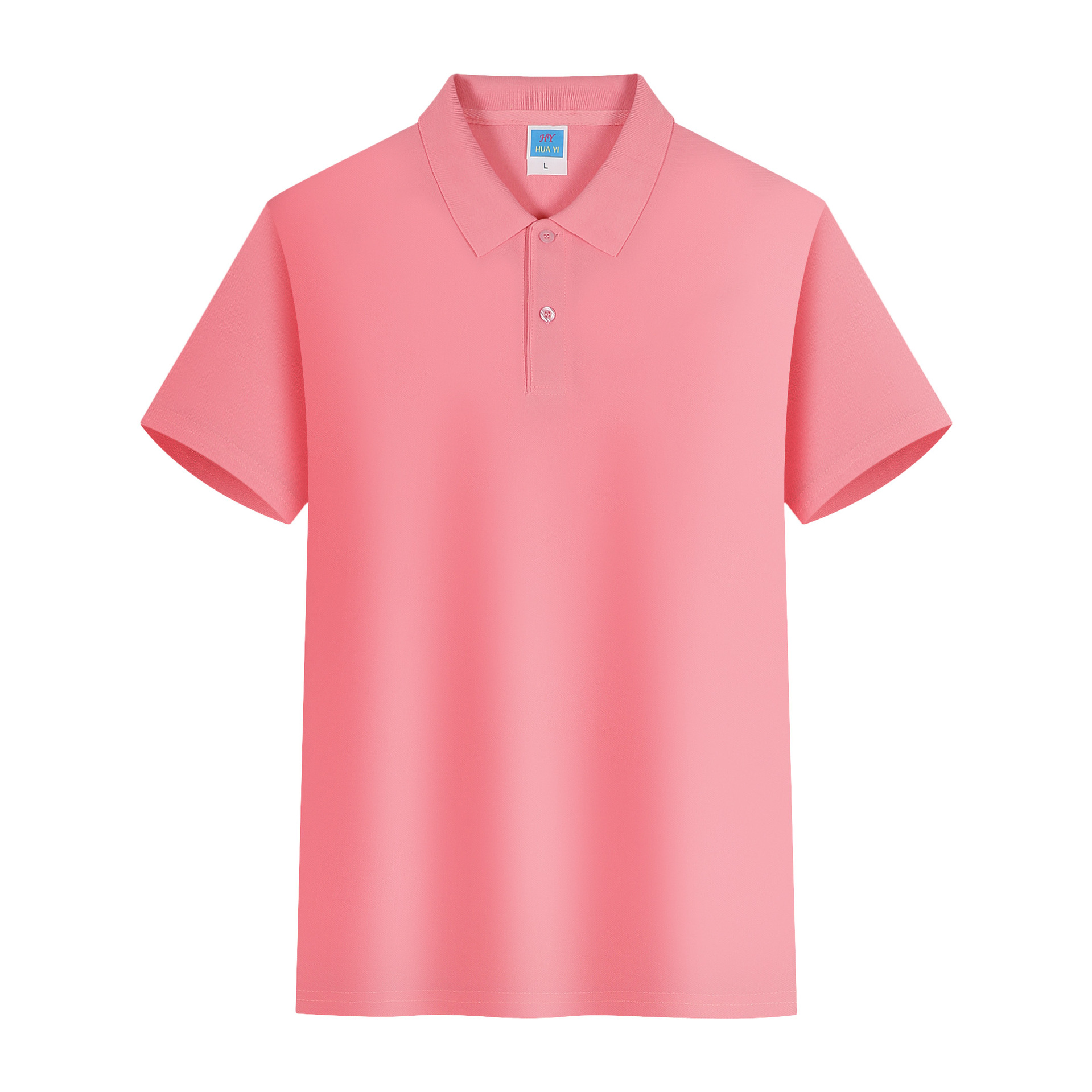 Lapel short-sleeved polo shirt custom-made pocket T-shirt full figure